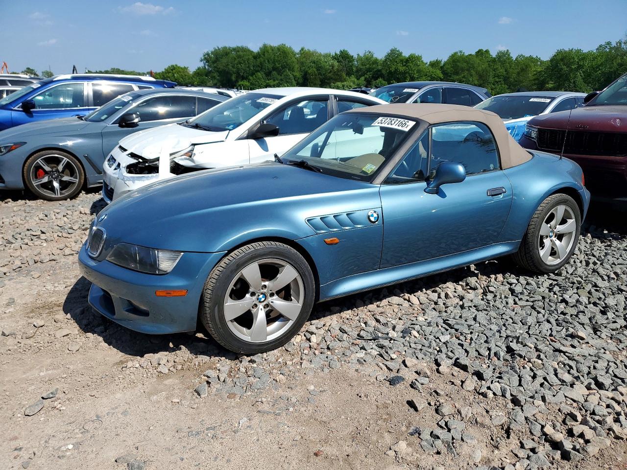 1997 BMW Z3 VIN 4USCJ3327VLC02507 photo 1