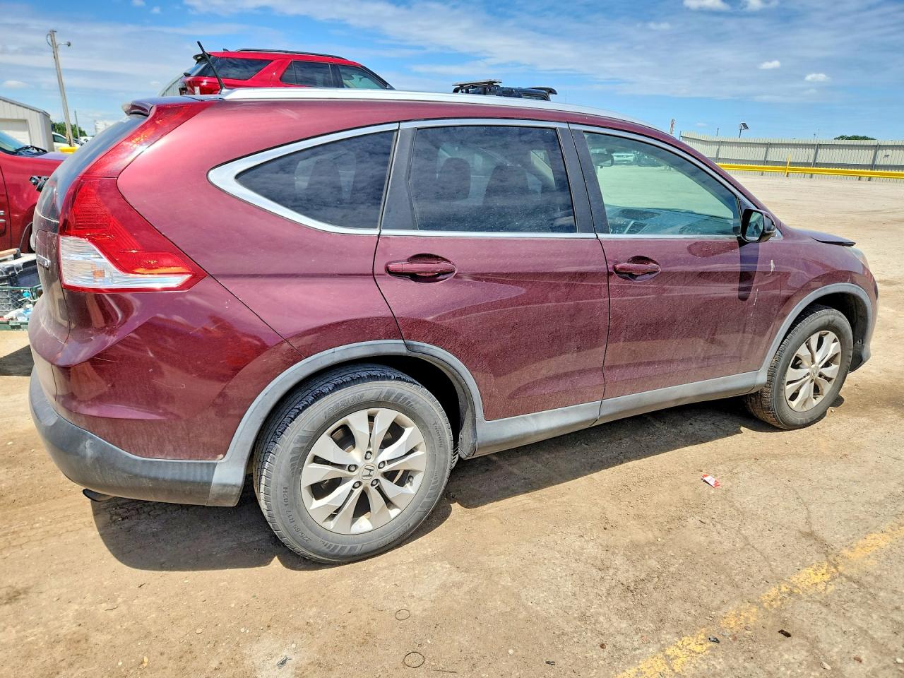 2013 Honda Crv ex-l VIN 5J6RM4H77DL083087 photo 3