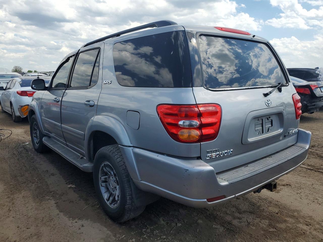 2003 Toyota Sequoia VIN 5TDBT44A73S196692 photo 2