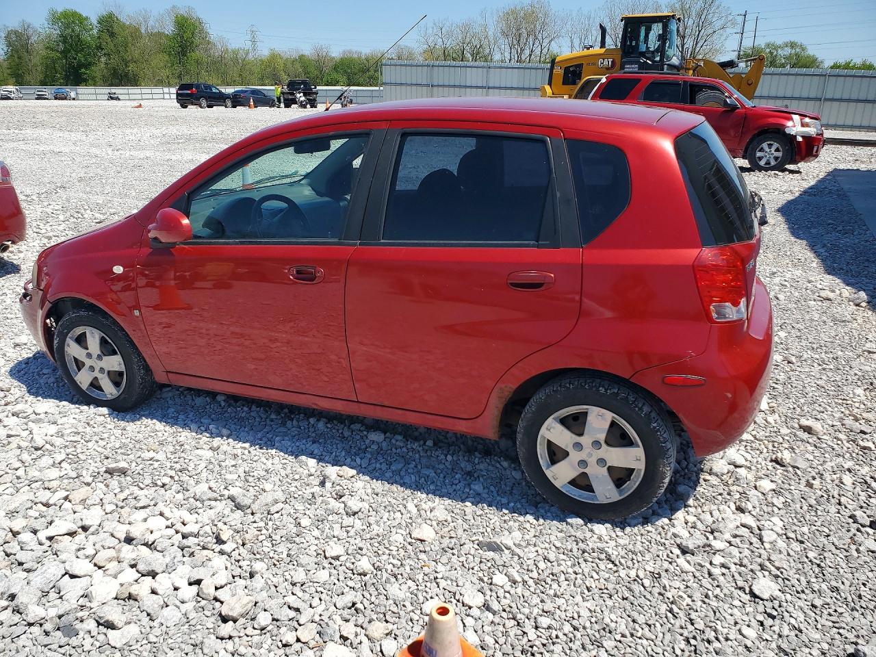 2007 Chevrolet Aveo VIN KL1TD66617B713706 photo 2