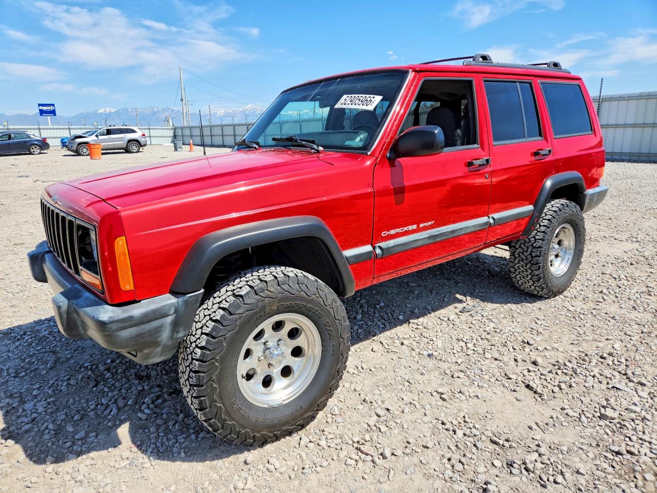 2000 Jep Cherokee VIN 1J4FT48S6YL167370 photo 1