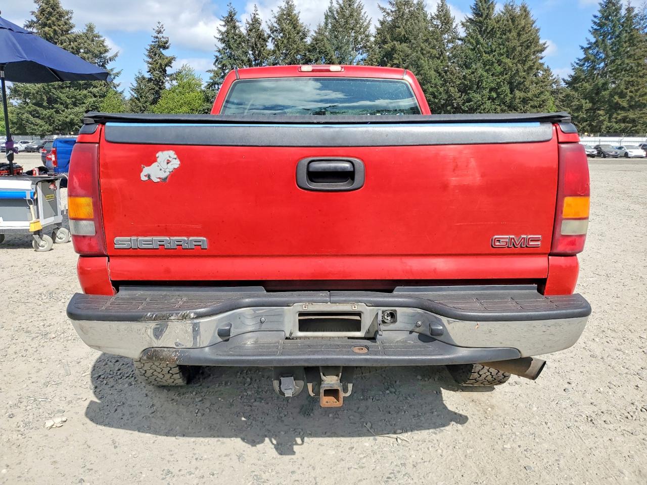 2002 GMC SIERRA VIN 1GTHK23122F157851 photo 6
