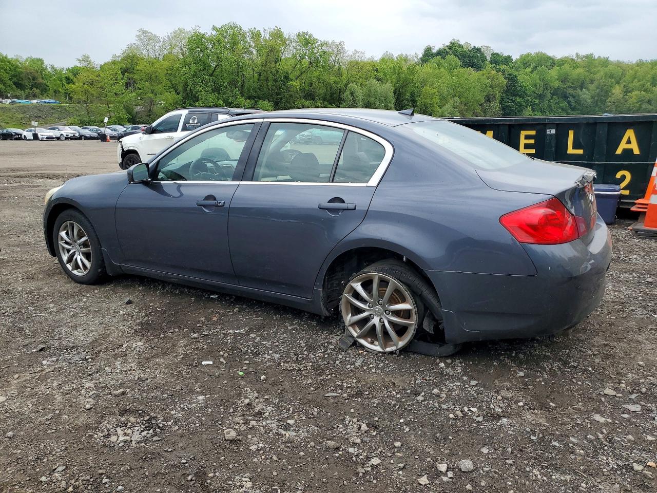 2008 INFINITI G35 VIN JNKBV61F68M275097 photo 2