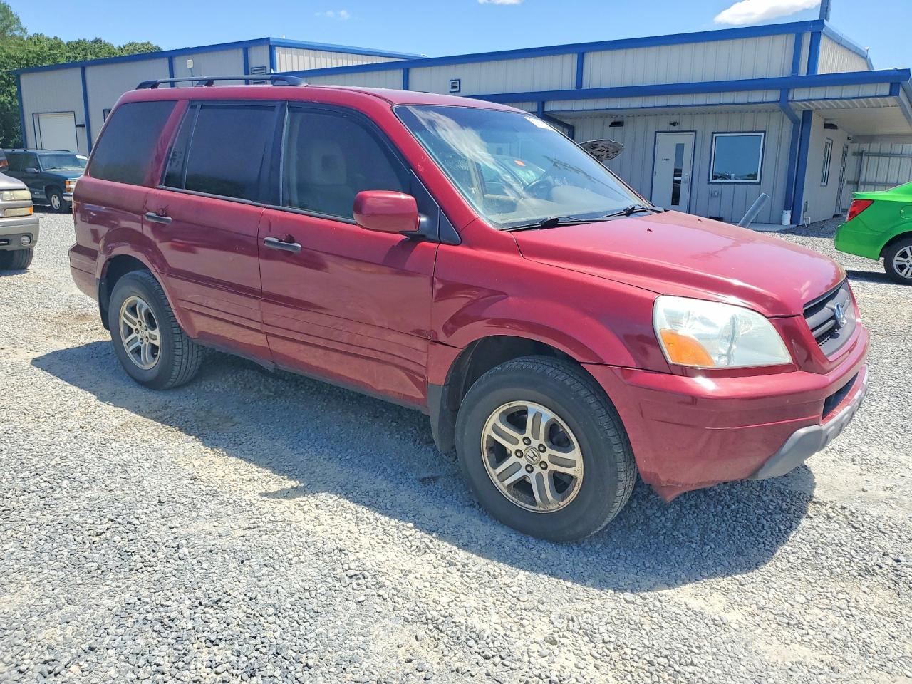 2004 Honda Pilot VIN 2HKYF185X4H564531 photo 4