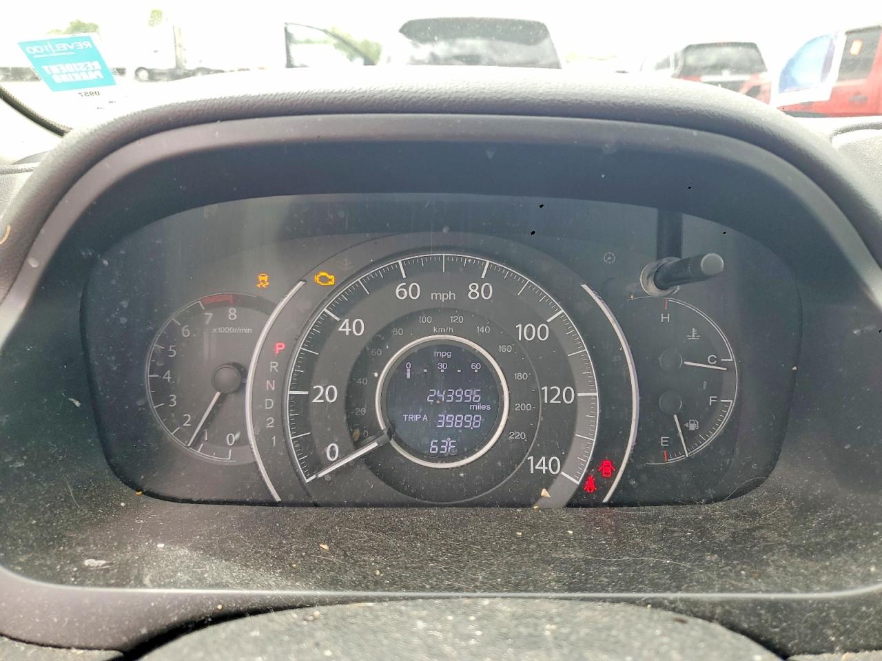 2014 Honda Crv VIN 2HKRM3H5XEH566268 photo 9