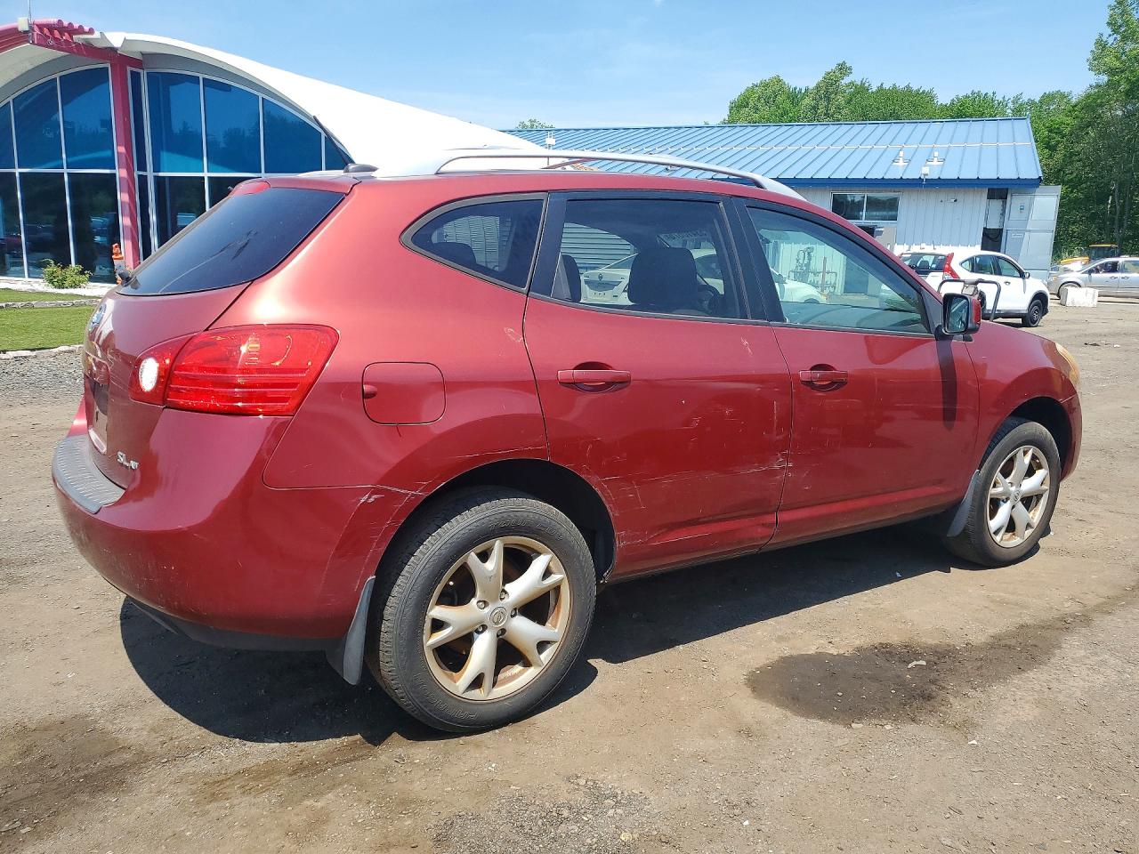 2008 Nissan Rogue VIN JN8AS58V48W136186 photo 3