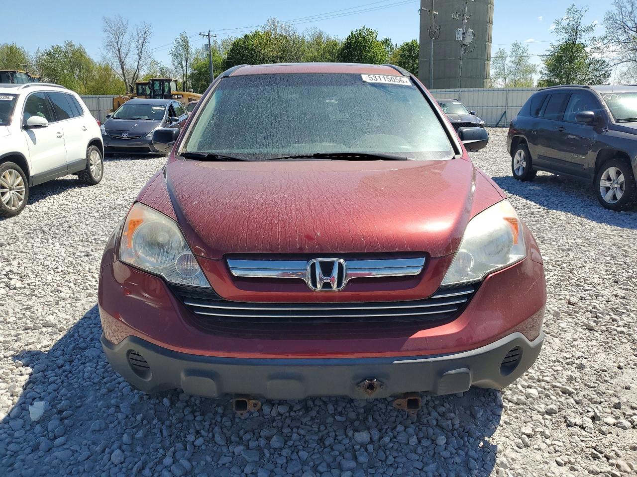 2007 Honda Crv VIN JHLRE48537C090644 photo 5