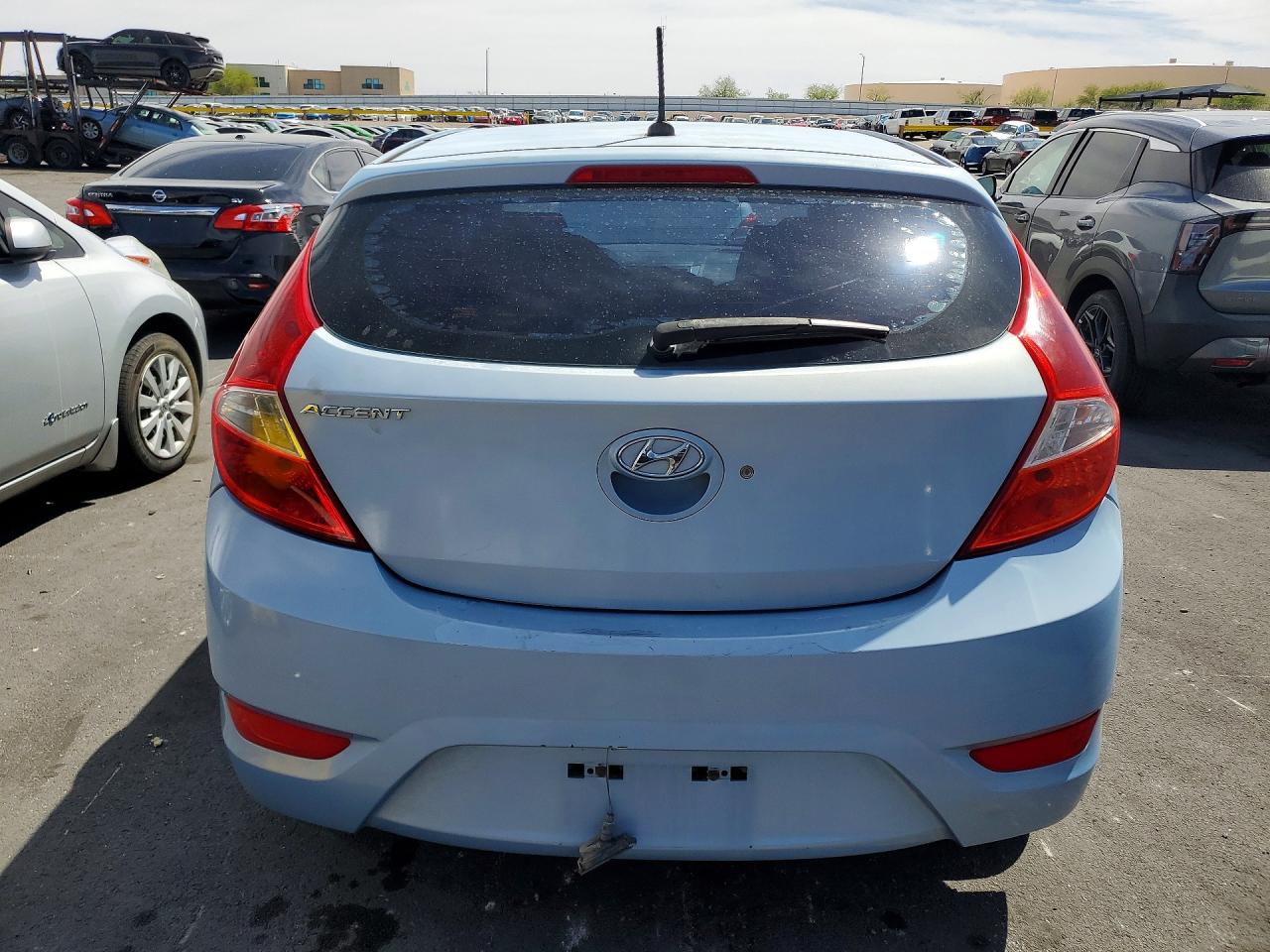 2012 Hyundai Accent VIN KMHCT5AE1CU003929 photo 6