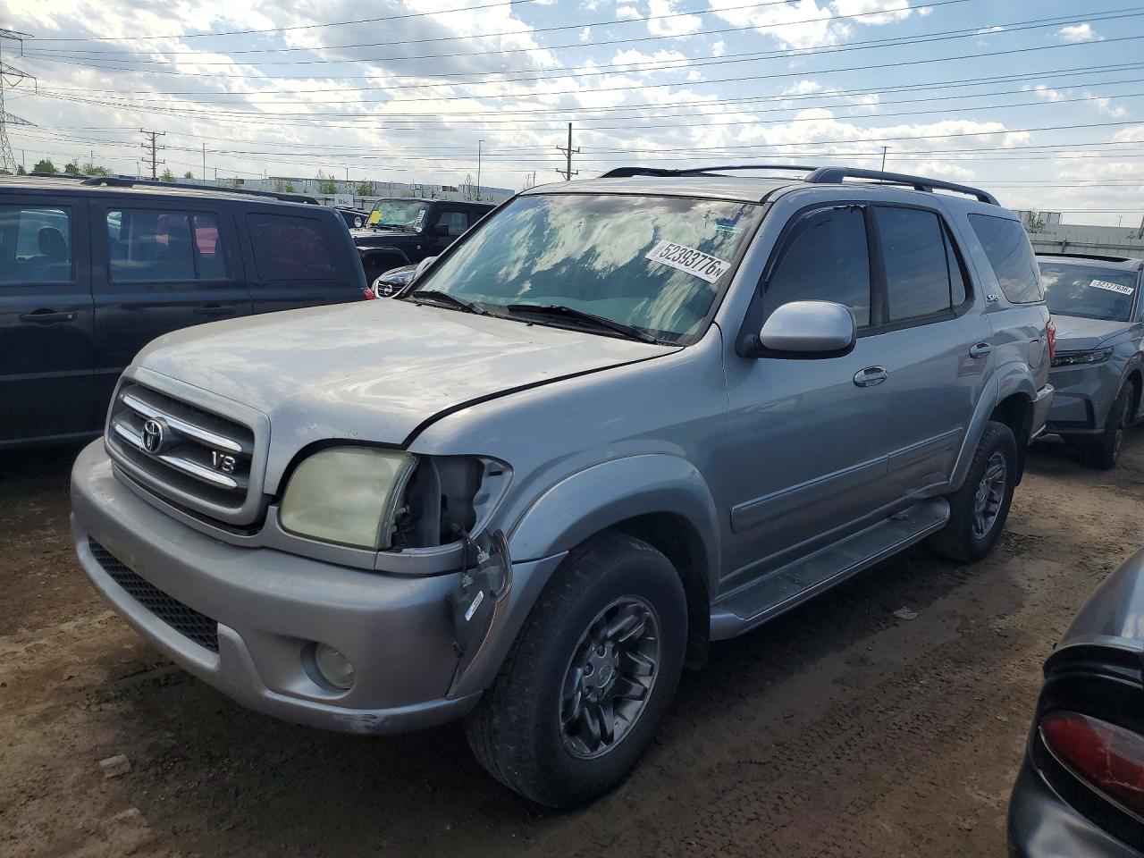 2003 Toyota Sequoia VIN 5TDBT44A73S196692 photo 1