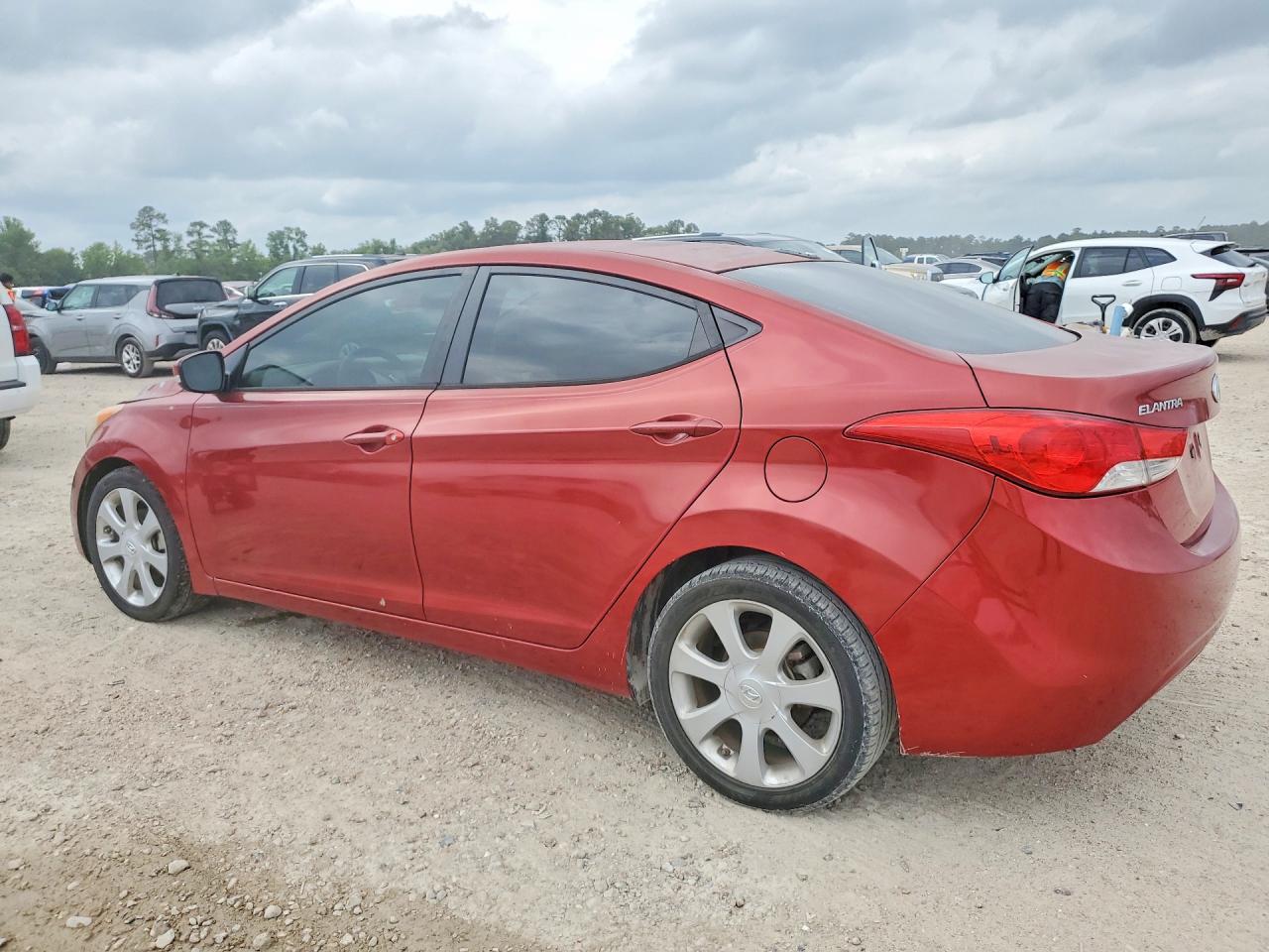 2012 HYUN Elantra VIN KMHDH4AEXCU462506 photo 2