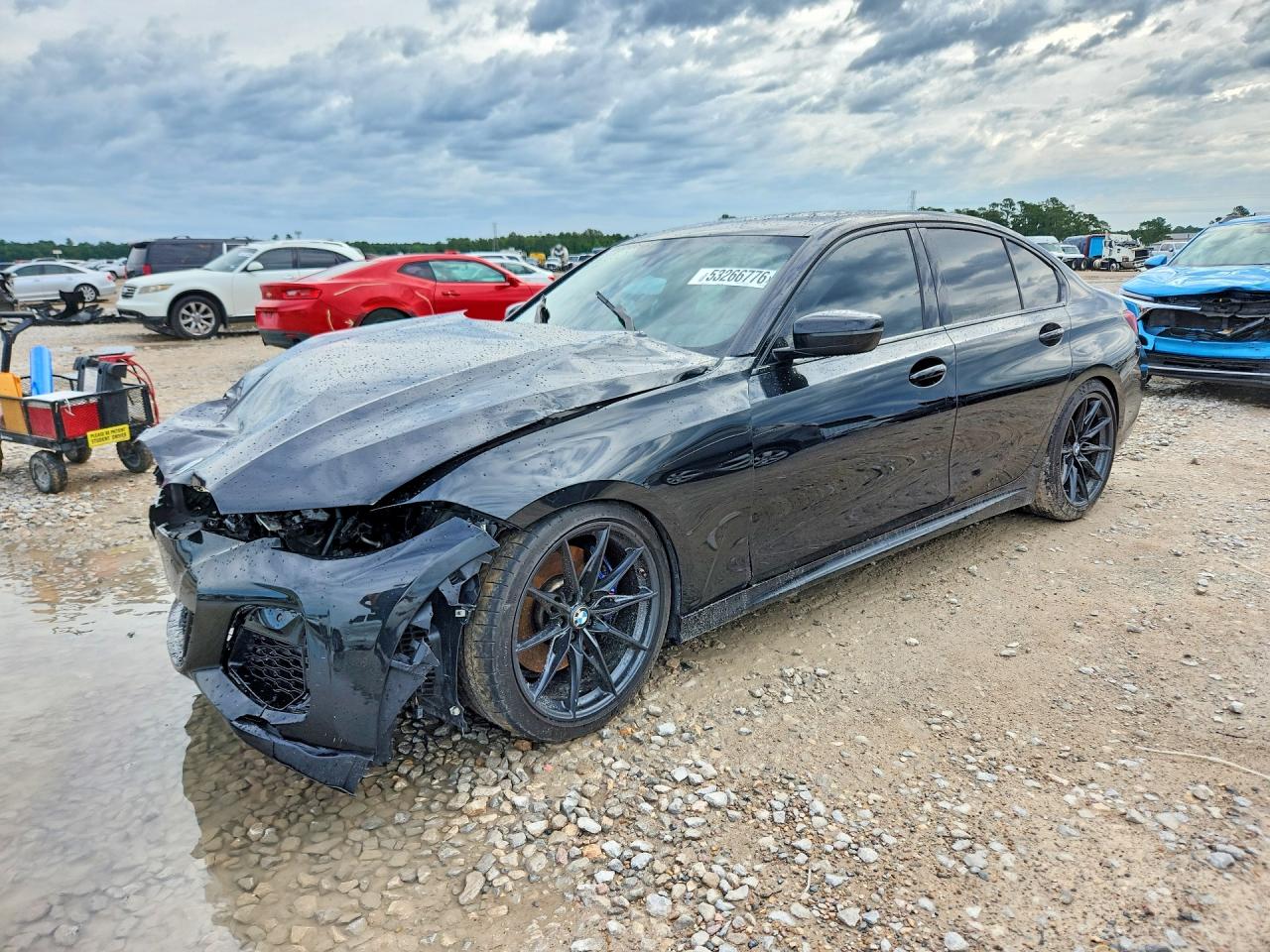 2022 BMW M3 VIN 3MW5U7J01N8C33199 photo 1