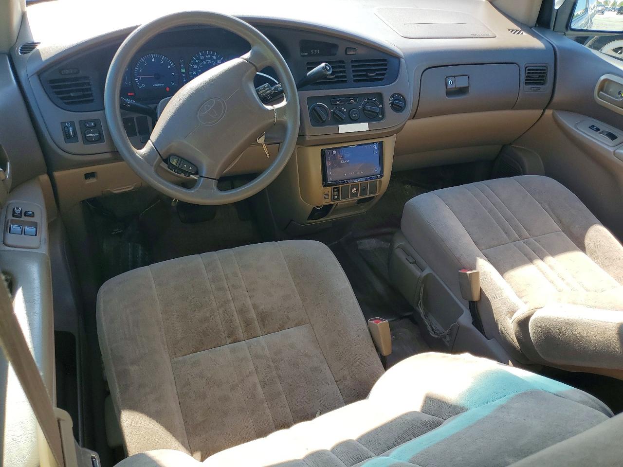 2001 TOYOTA Sienna VIN 4T3ZF13C61U361571 photo 8