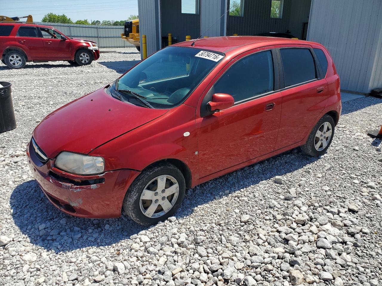 2007 Chevrolet Aveo VIN KL1TD66617B713706 photo 1