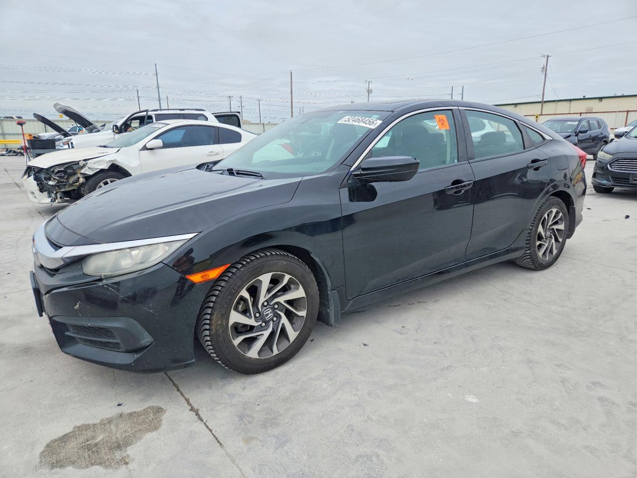 2017 Honda Civic VIN 19XFC2F71HE004644 photo 1