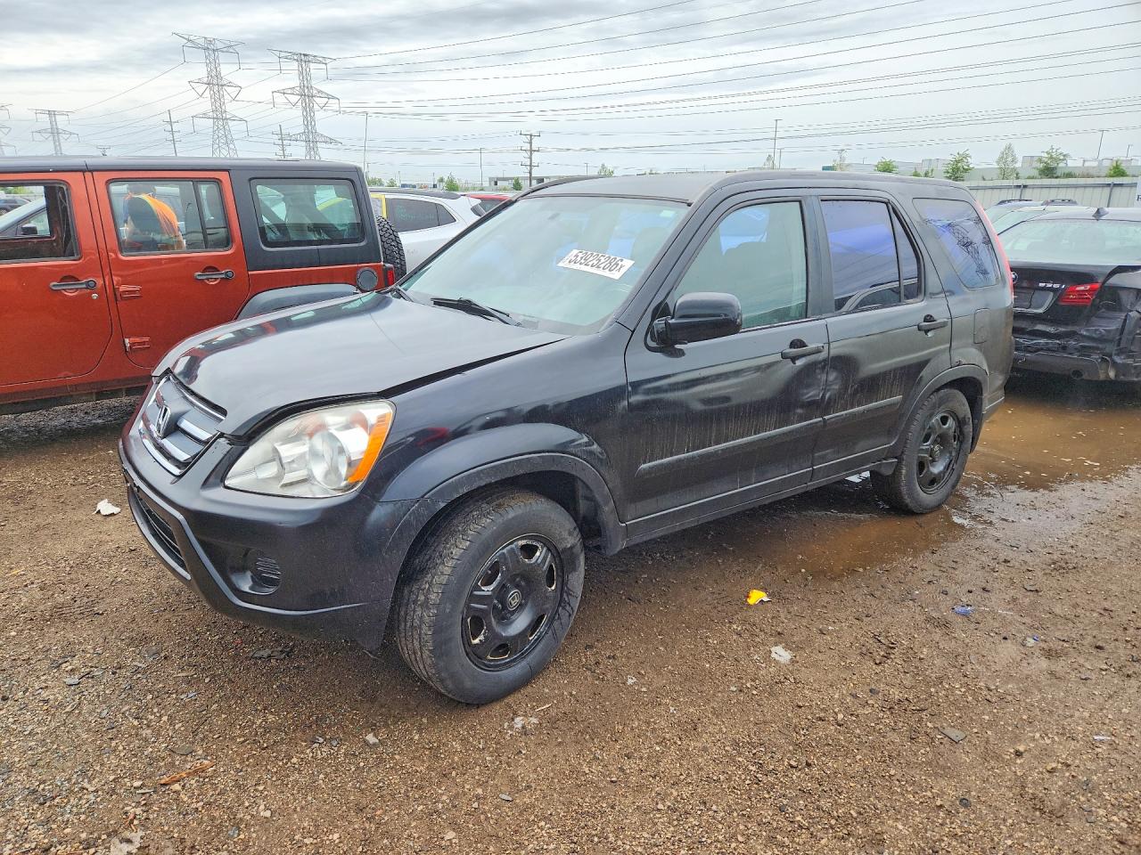 2006 Honda Crv VIN SHSRD68576U406472 photo 1
