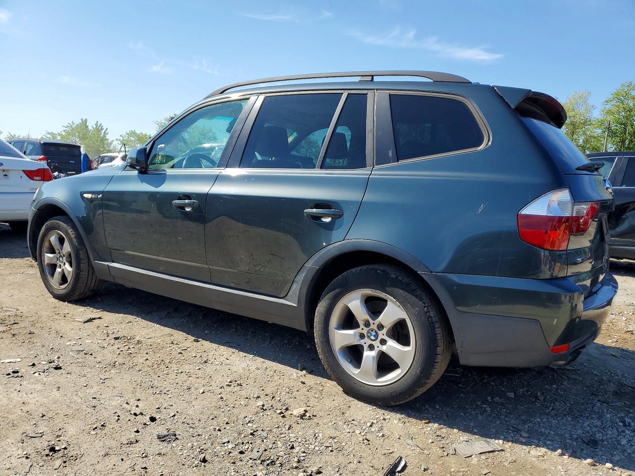 2007 BMW X3 VIN WBXPC93427WF01476 photo 2