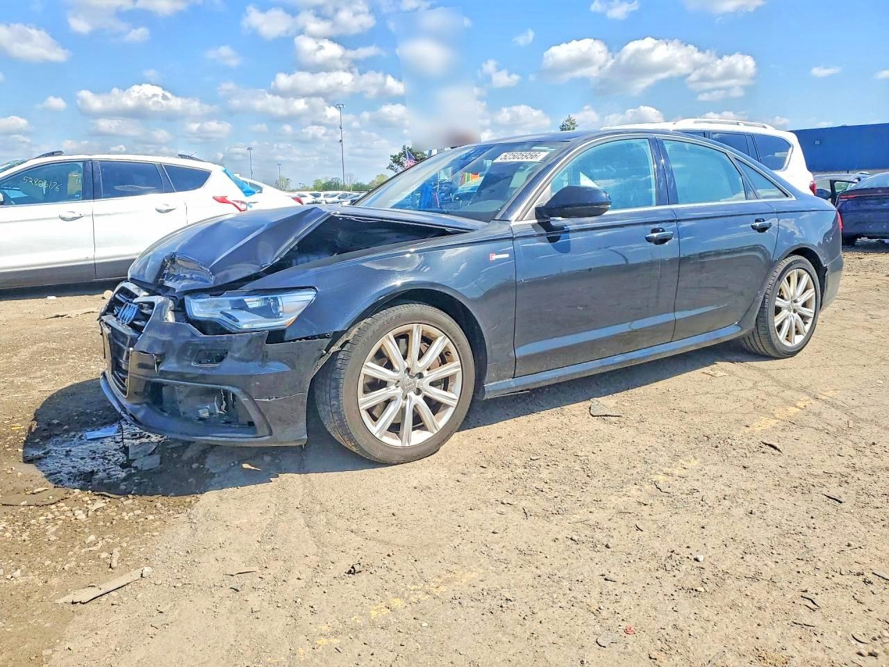 2015 Audi A6 VIN WAUFGAFC0FN018276 photo 1