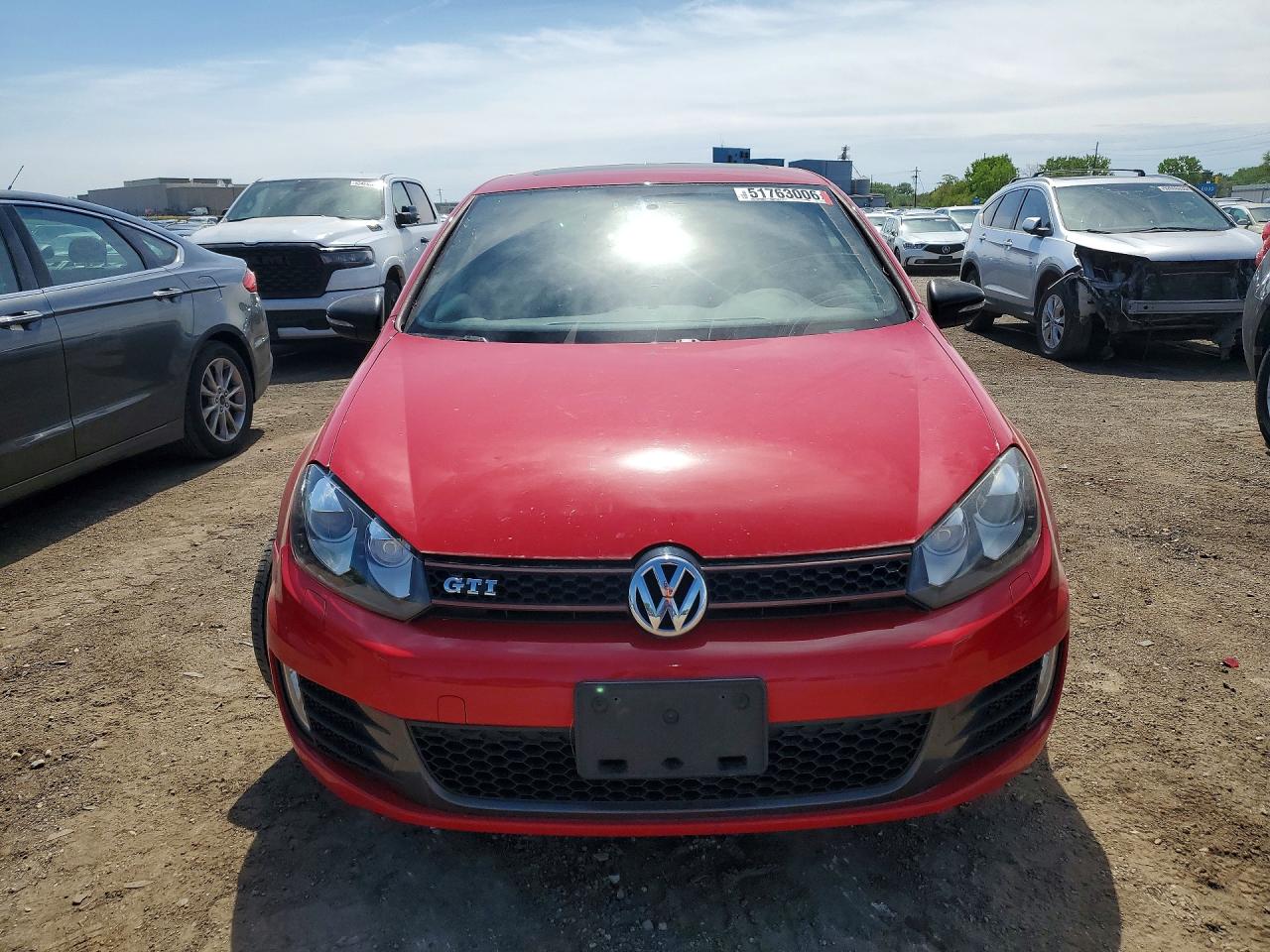 2013 Volkswagen Gti VIN WVWFD7AJ1DW059608 photo 5