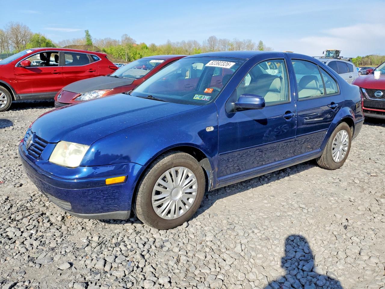 2003 Volkswagen Jetta VIN 3VWRK69M43M156387 photo 1