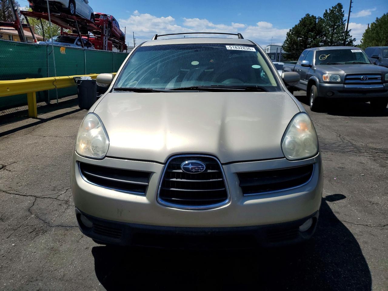 2007 Subaru Tribeca VIN 4S4WX86D374409302 photo 5