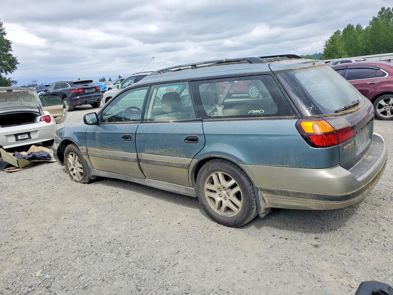 2001 Subaru LEGACY VIN 4S3BH675X17662585 photo 2