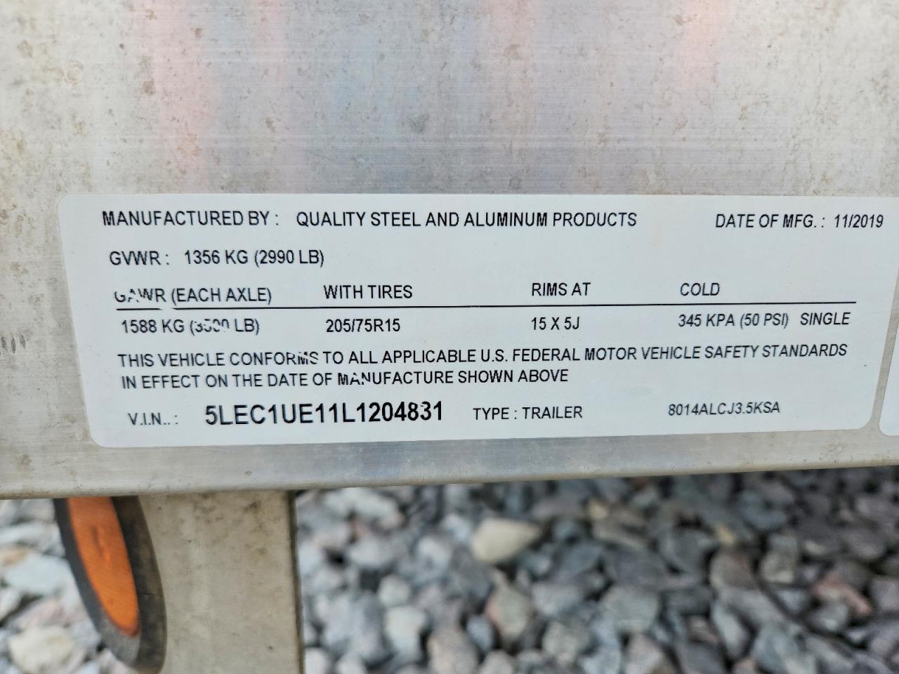 2020 QUALITY Unknown VIN 5LEC1UE11L1204831 photo 10