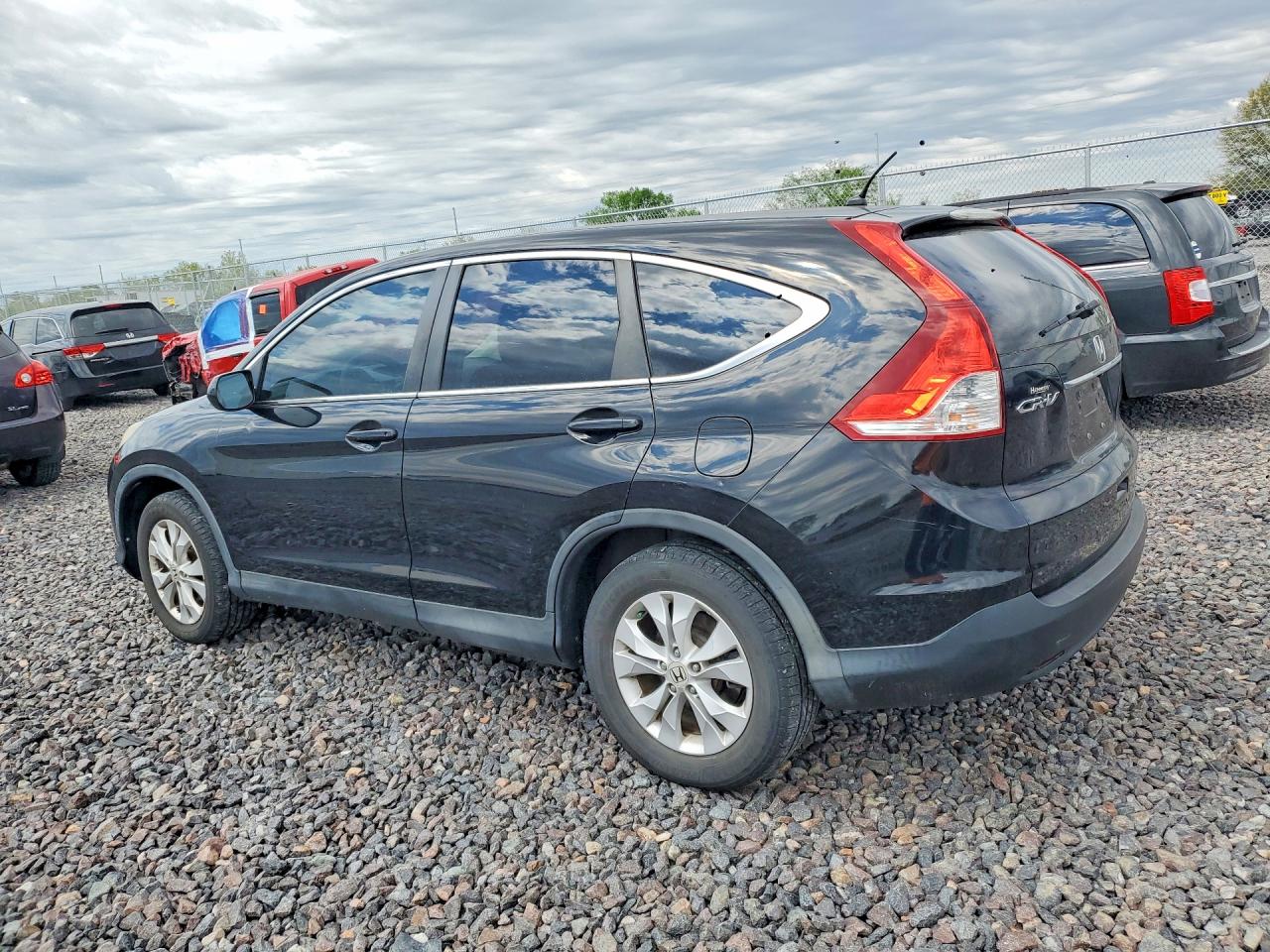 2014 Honda Crv VIN 2HKRM3H5XEH566268 photo 2