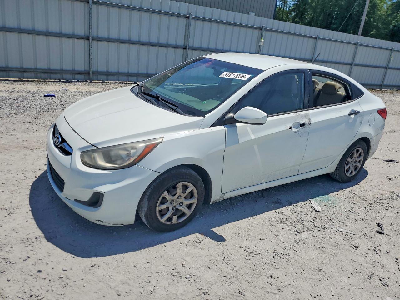 2012 Hyundai Accent VIN KMHCT4AE8CU054080 photo 1