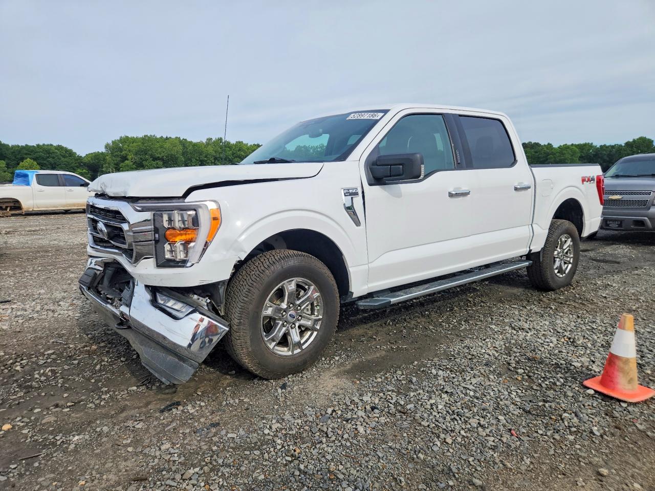 2022 Ford F-150 VIN 1FTFW1E82NKD90768 photo 1