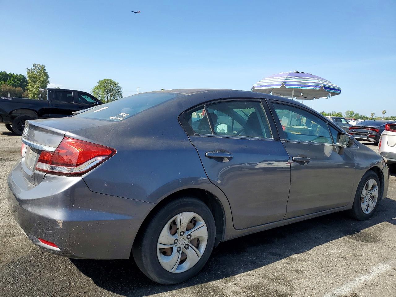 2015 Honda Civic VIN 2HGFB2F5XFH565090 photo 3