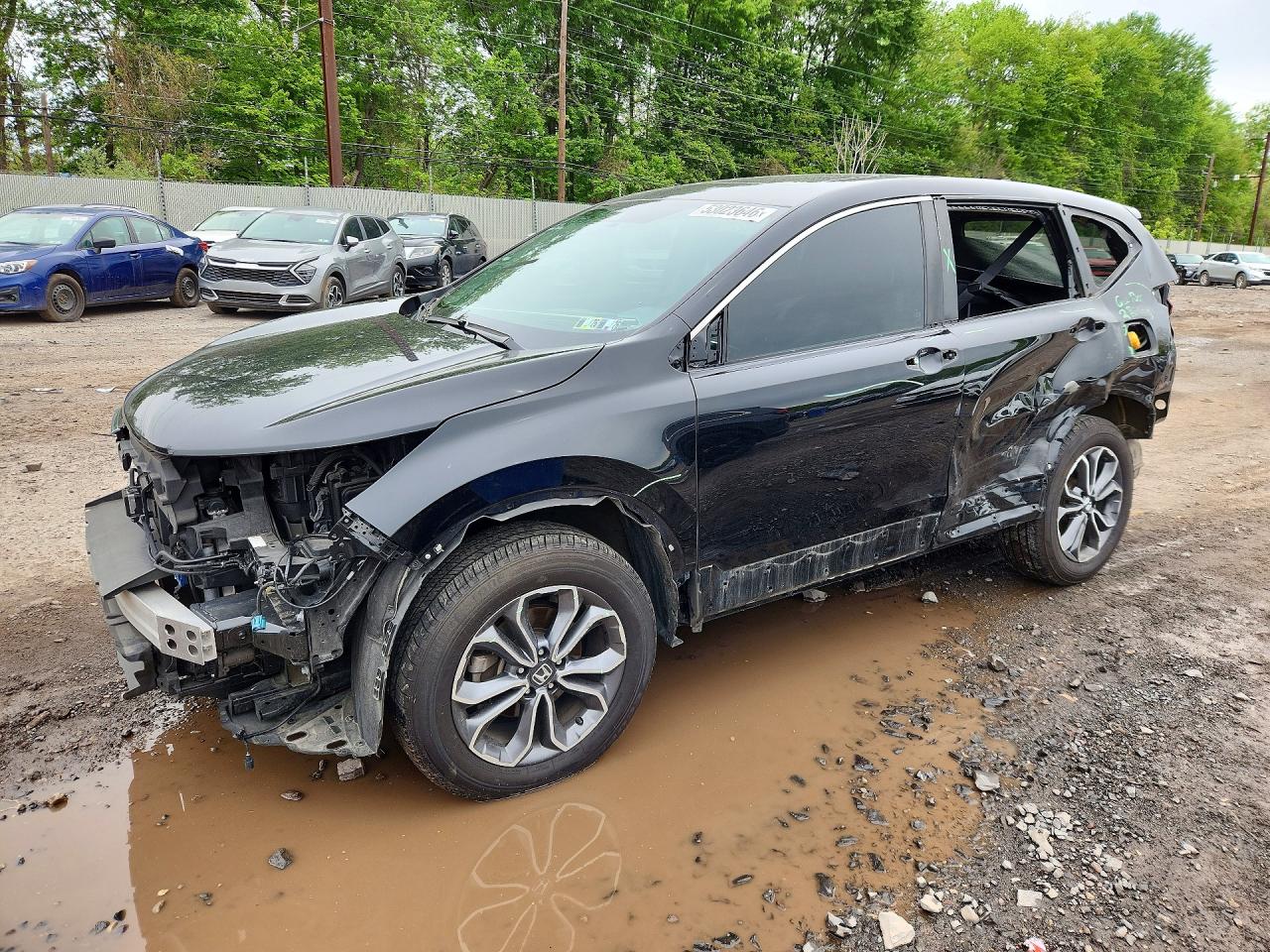 2021 Honda Crv VIN 2HKRW2H8XMH672295 photo 1
