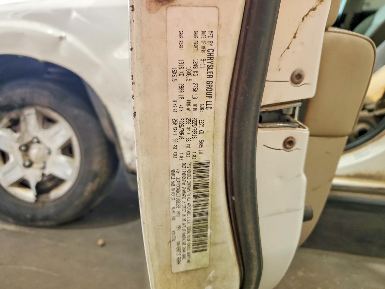 2012 Dodge Journey VIN 3C4PDCABXCT168398 photo 12