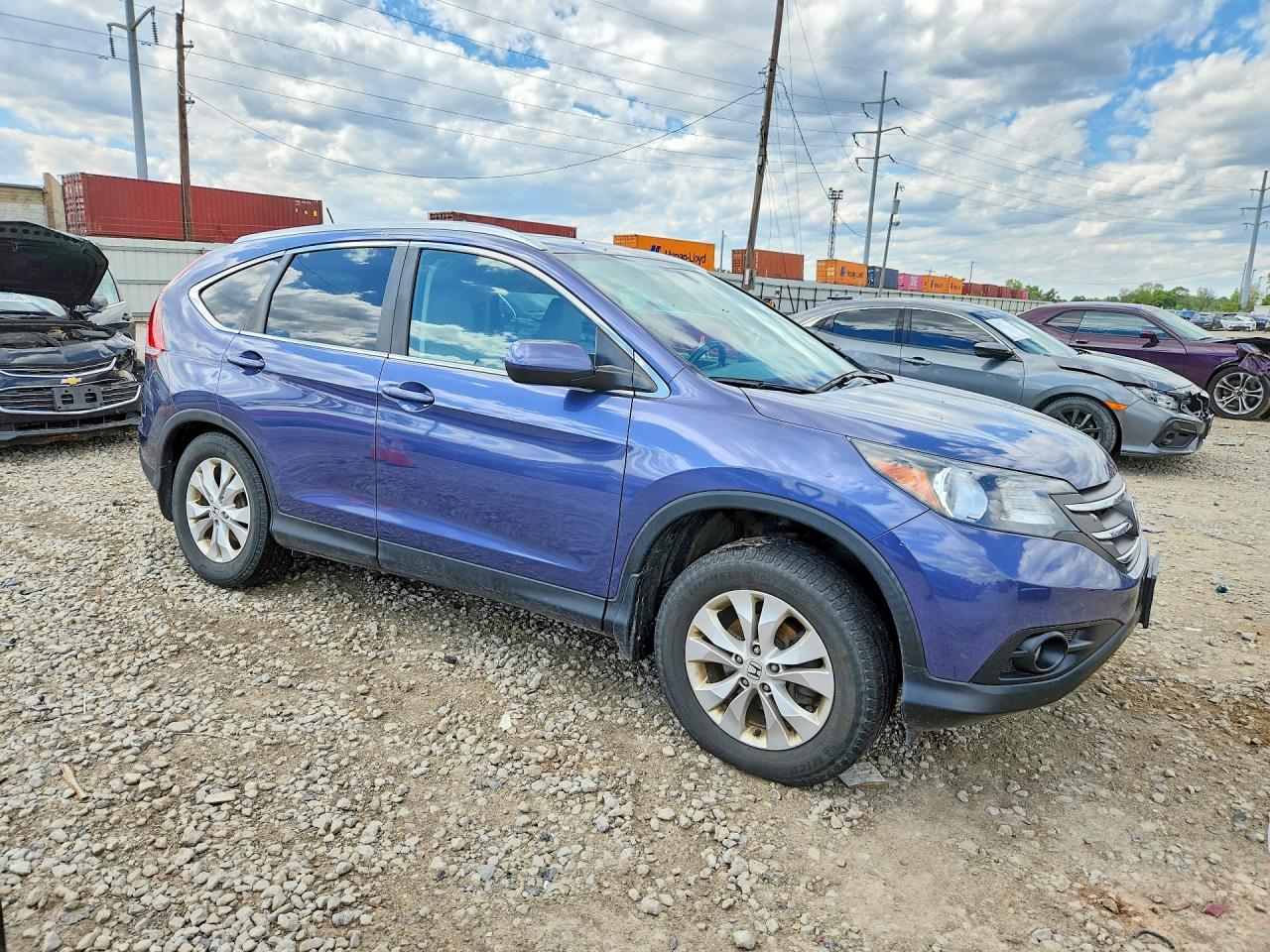 2014 Honda Crv VIN 2HKRM4H70EH605912 photo 4