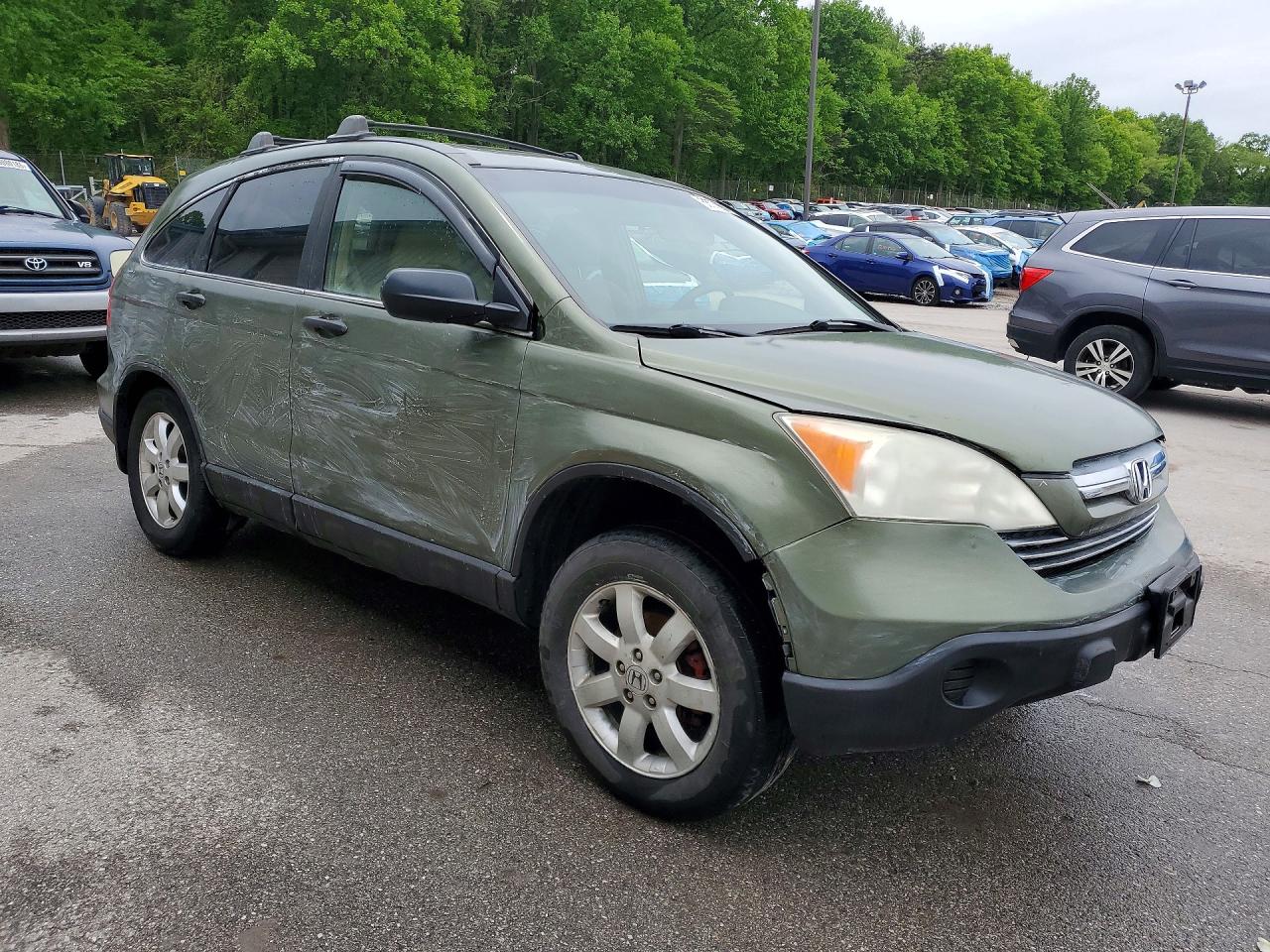 2007 Honda Crv VIN JHLRE48537C100945 photo 4