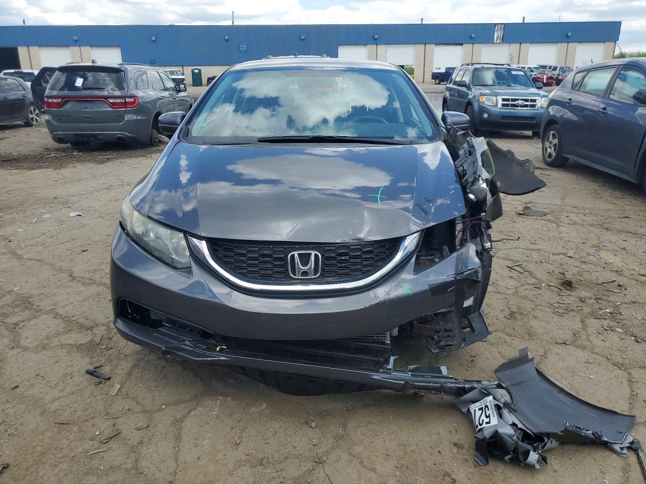 2015 Honda Civic VIN 19XFB2F51FE117153 photo 5