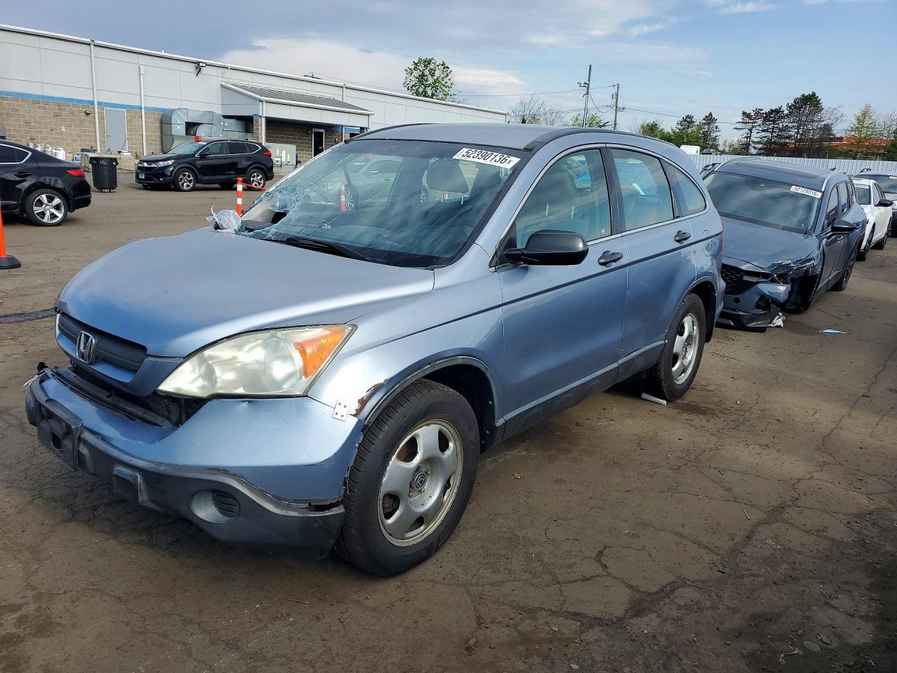 2007 Honda Crv VIN JHLRE38377C036630 photo 1