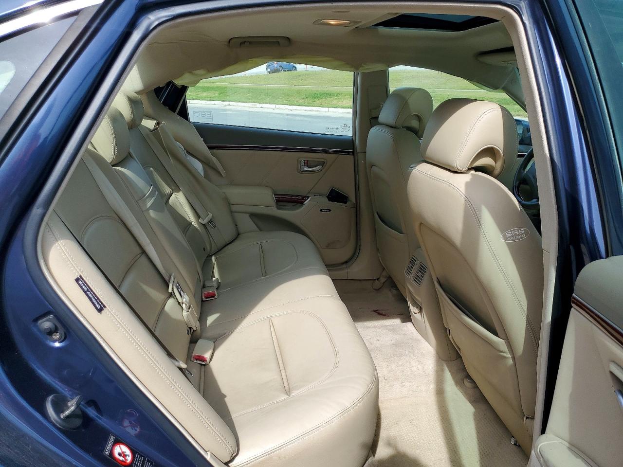 2007 Hyundai Azera VIN KMHFC46F97A180003 photo 10