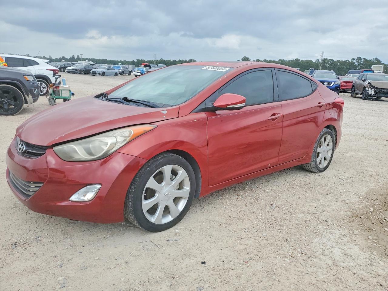 2012 HYUN Elantra VIN KMHDH4AEXCU462506 photo 1