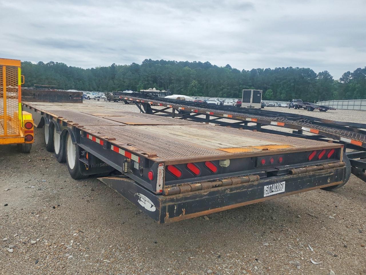 2013 LEDWELL DROP DECK TRAILER VIN 1L9GA73A8DL033240 photo 3