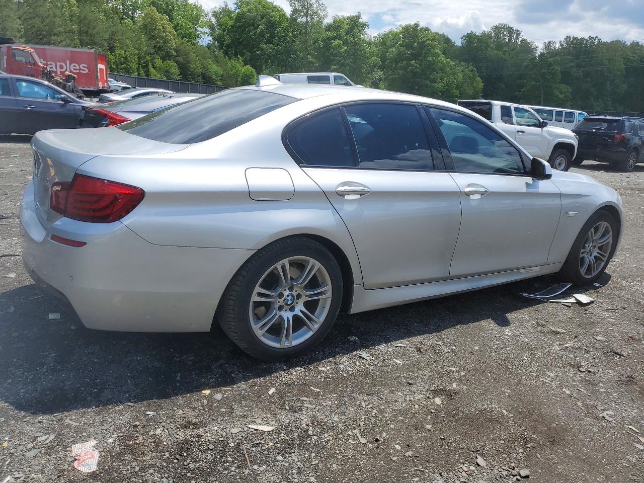 2013 BMW 5 series VIN WBAXG5C59DDY37839 photo 3