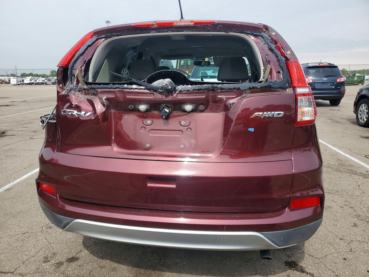2015 Honda Crv VIN 2HKRM4H59FH639444 photo 6
