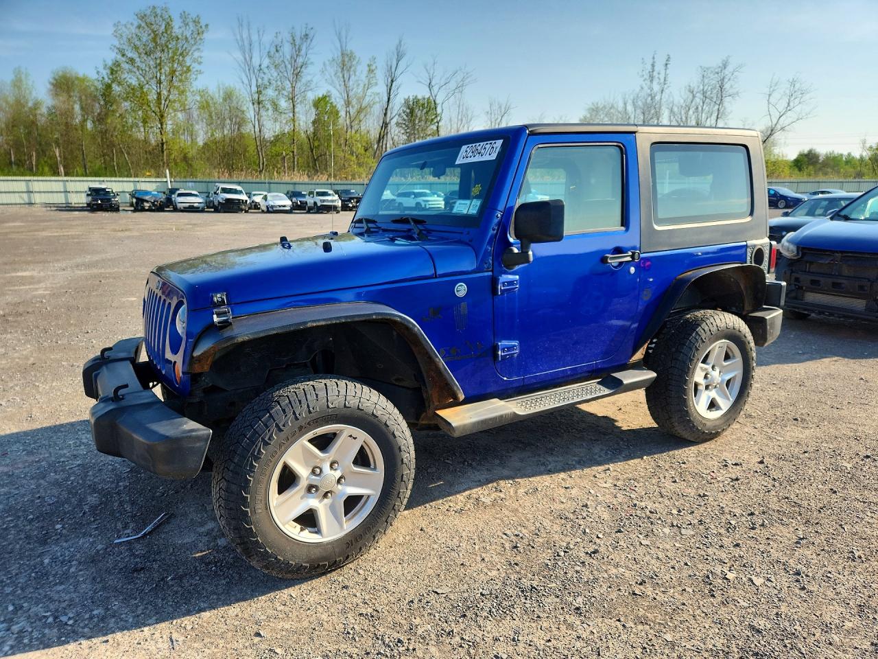2008 Jeep Wrangler / VIN 1J4FA24108L606019 photo 1