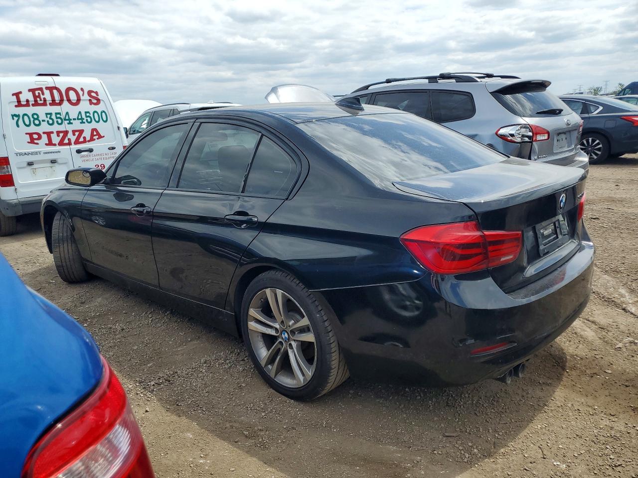 2018 BMW 3 series VIN WBA8B9G54JNU96666 photo 2