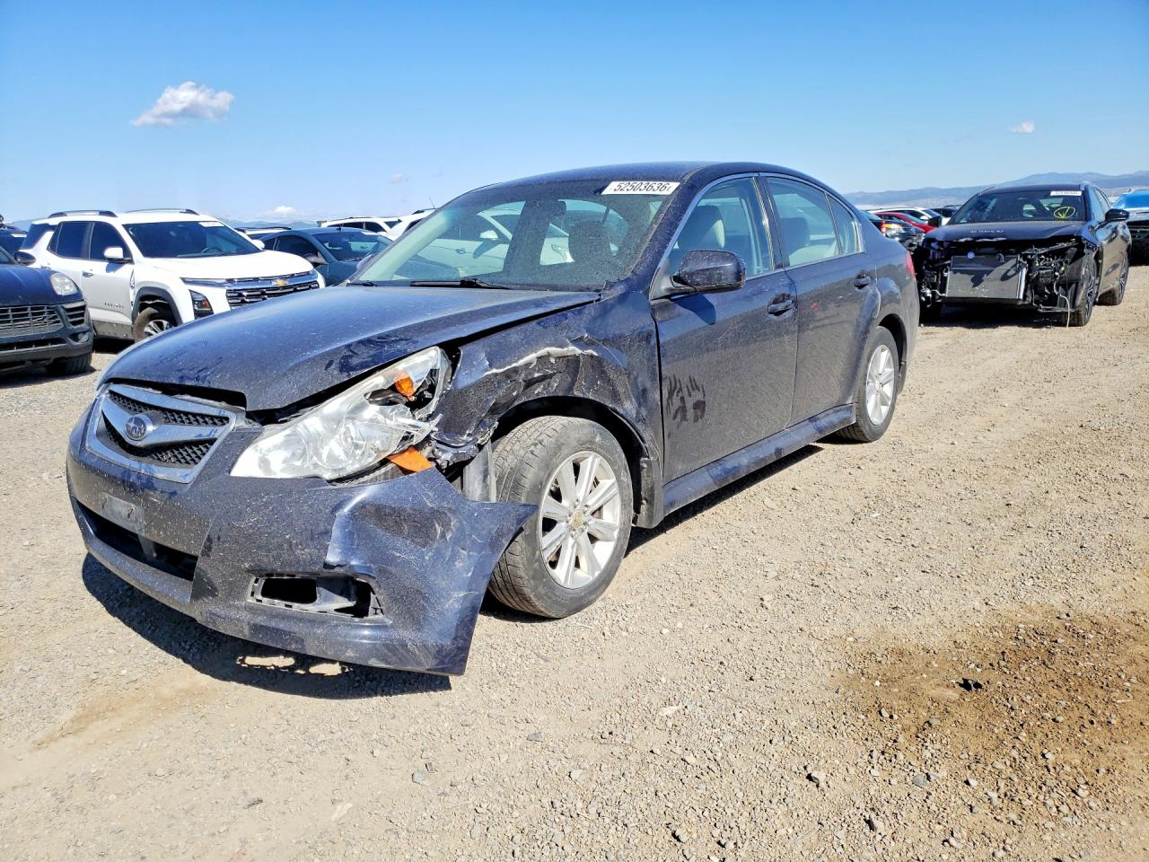 2012 Subaru LEGACY VIN 4S3BMBA69C3025347 photo 1