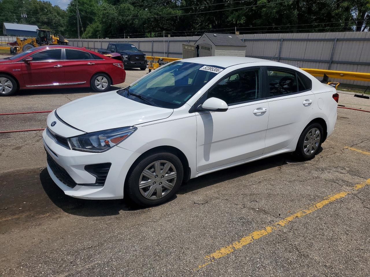 2021 Kia Rio VIN 3KPA24AD6ME422262 photo 1