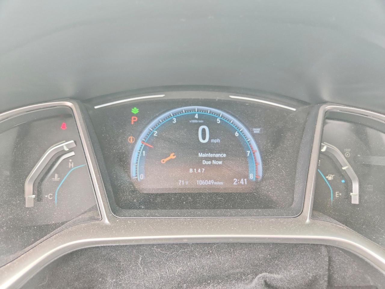 2017 Honda Civic VIN 19XFC2F71HE004644 photo 9