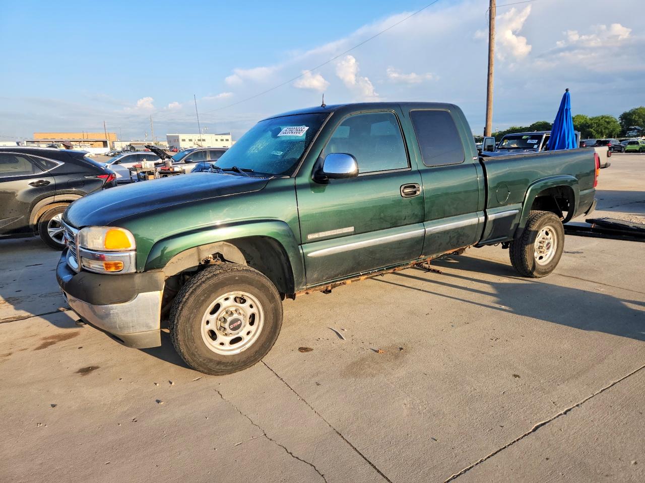 2001 GMC SIERRA VIN 1GTHK29U91E236407 photo 1
