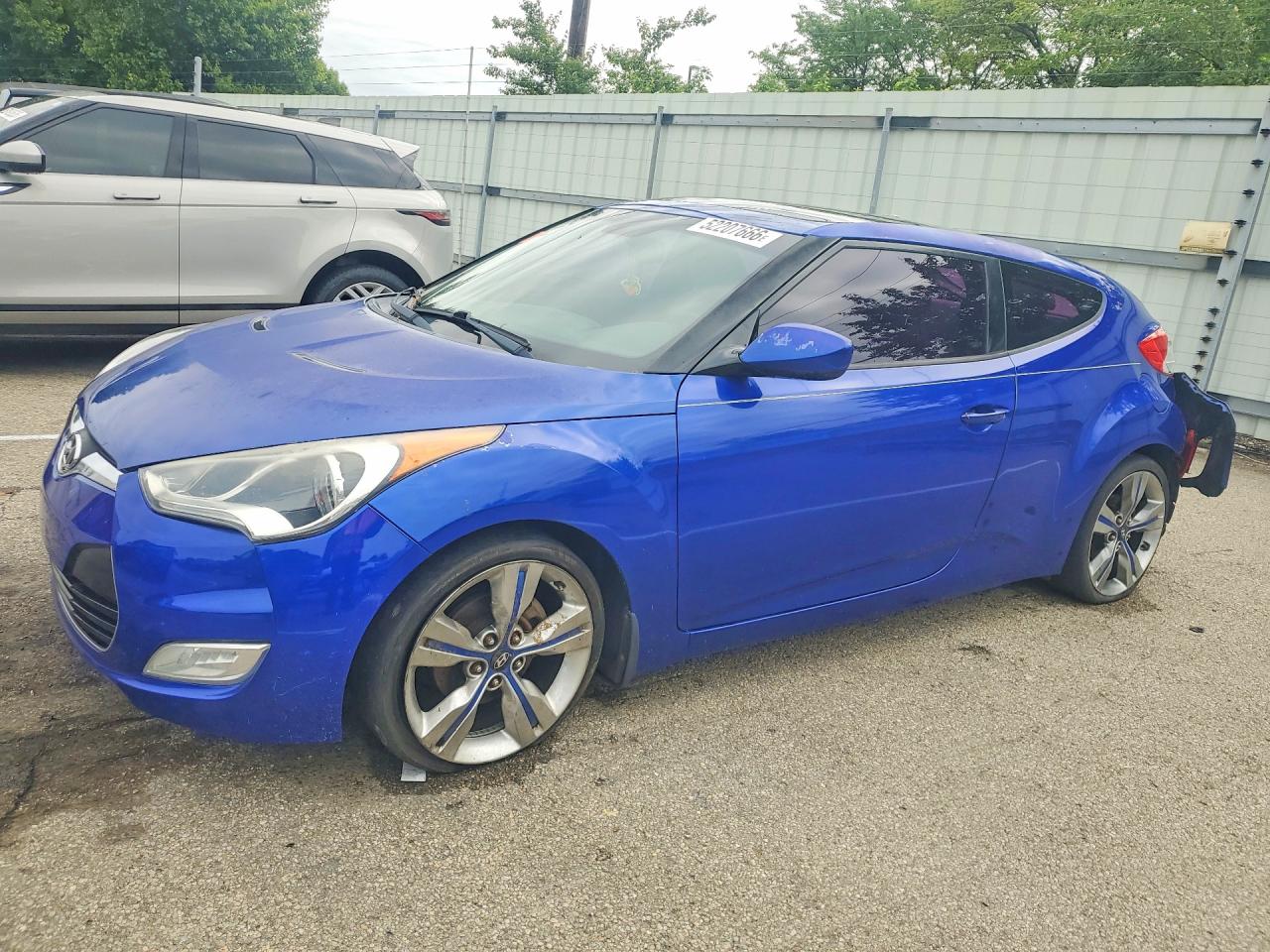 2012 HYUNDAI Veloster VIN KMHTC6ADXCU067609 photo 1