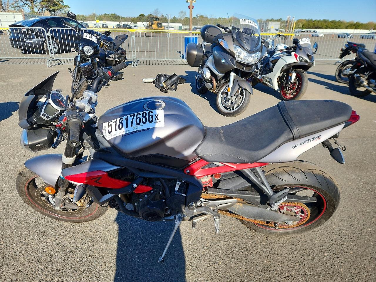 2014 TRIUMPH Street VIN SMTL03NE6ET626338 photo 3