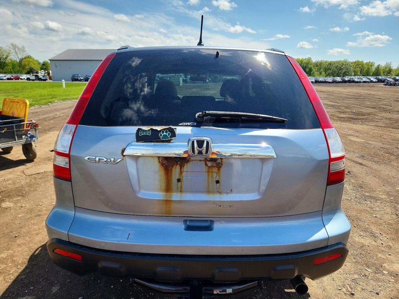 2007 Honda Crv VIN 5J6RE485X7L002888 photo 6